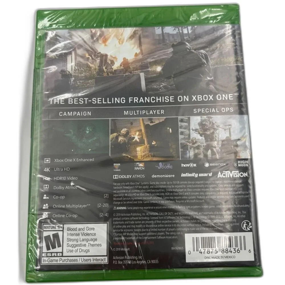 COD Modern Warfare 2019 Xbox One-New & Sealed
